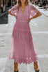 Luminous Dawn Lace Gown